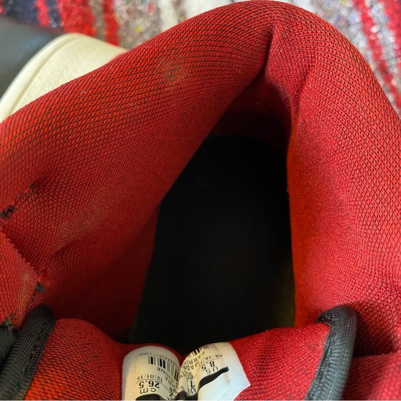 Nike Air Jordan 1 Mid ‘black red’ - Picture 6 of 10